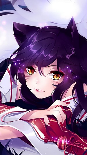 Ahri from LoL 4K