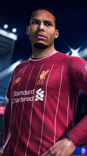 Virgil van Dijk from FIFA 20