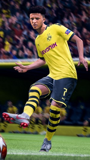 Jadon Sancho from FIFA 20 4K