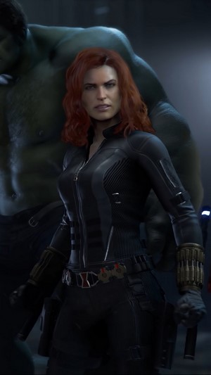 Black Widow and Hulk from Marvel's Avengers 4K
