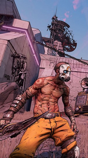 Psycho from Borderlands 3 in 4K