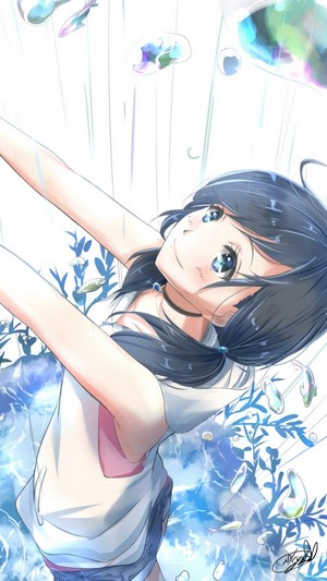 Hina Amano from Weathering With You in the Rain