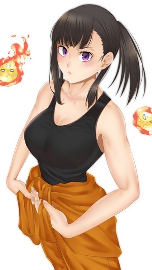 Maki Oze from Fire Force