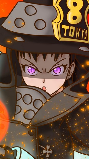 Maki Oze from Fire Force
