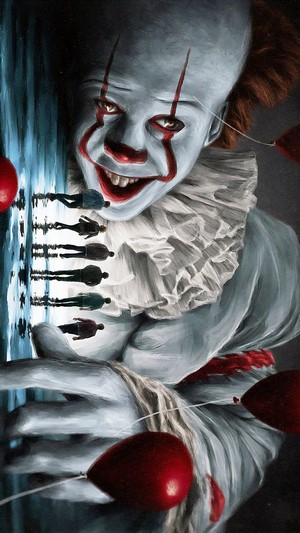 It Chapter 2, Characters, Pennywise, Red Balloon, 4k