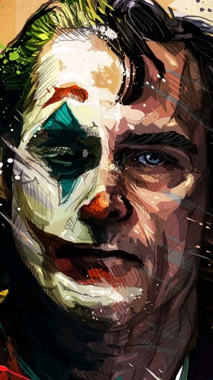 Joker (2019) Art by Joaquin Phoenix 4K