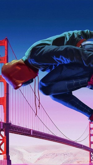 Miles Morales, Spider-Man Into the Spider-Verse, 4k