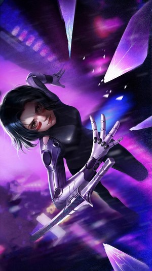Alita Battle Angel, 2019, 4k