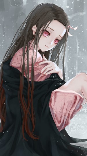 Nezuko Kamado from Kimetsu no Yaiba 4K