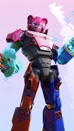 Mecha Team Leader skin from Fortnite 4K