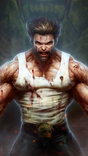 Wolverine from Marvel in 4K