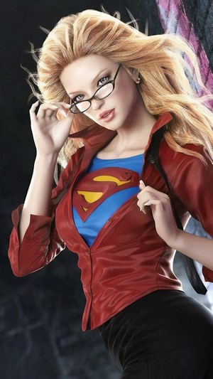 Supergirl, DC, 4k