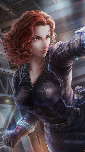 Black Widow from Marvel 4K