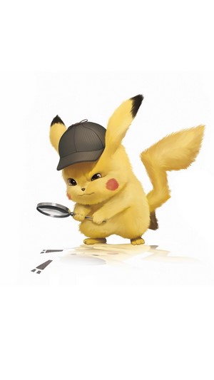 Detective Pikachu with Magnifying Glass