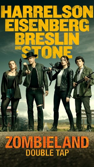 Zombieland: Double Tap Poster with Cast