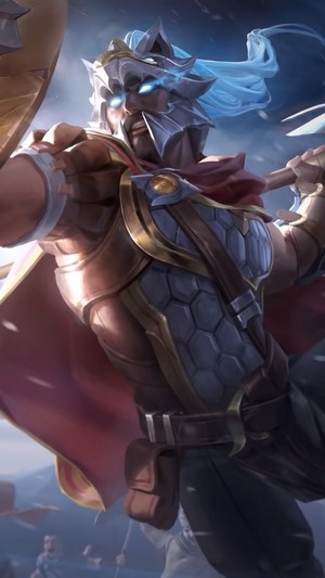 Pantheon from League of Legends Splash Art 4K