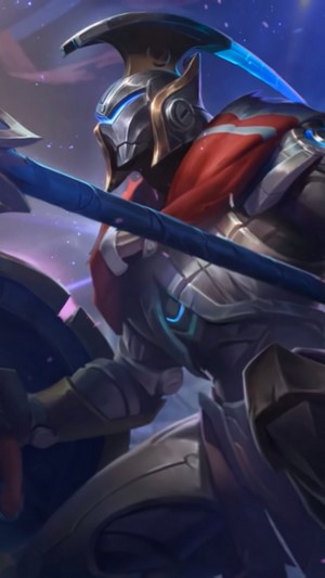 Pantheon from League of Legends Full Metal Splash Art 4K
