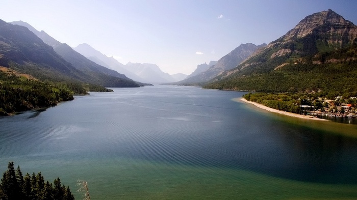 Lake McDonald in Glacier National Park