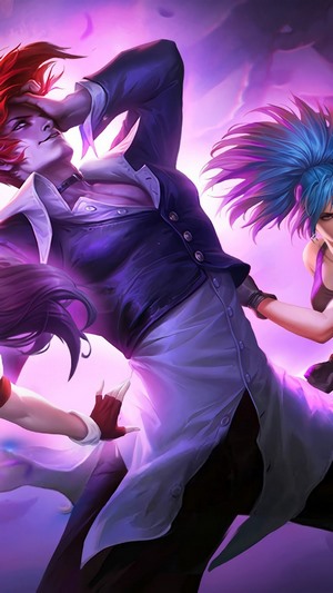 Chou, Iori, Guinevere, Athena Asamiya, Karina, Leona, ML, KoF, Skins, Mobile Legends HD