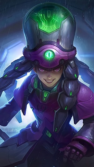 Haley from Mobile Legends Venom Octopus Skin