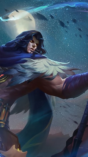 Faramis from Mobile Legends Dark Necro Skin