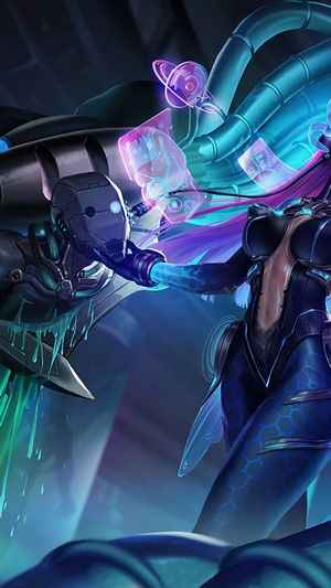 Selena from Mobile Legends Virus Skin
