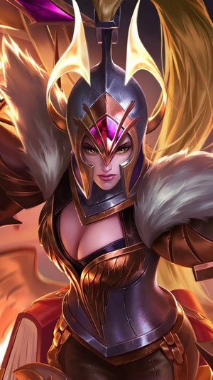 Freya, War Angel, Skin, Mobile Legends HD