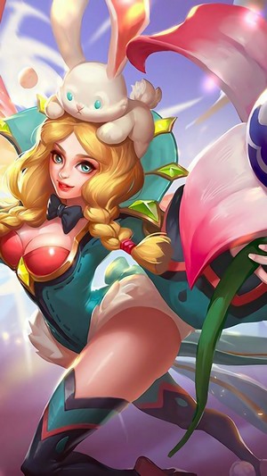 Rafaela from Mobile Legends Flower Fairy Skin