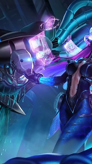 Selena Virus Skin from Mobile Legends