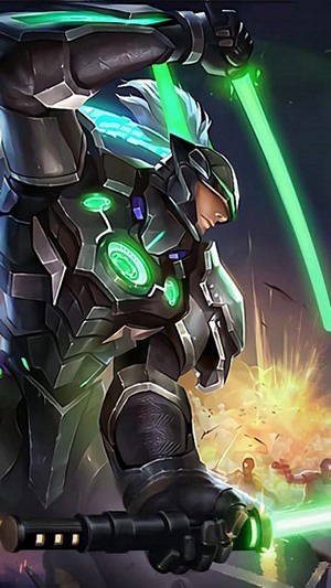 Saber Force Warrior Skin Mobile Legends