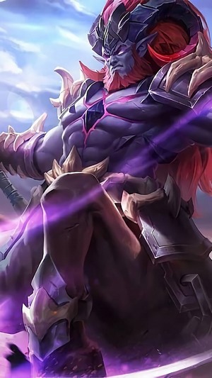 Hylos from Mobile Legends Abyssal Shaman skin