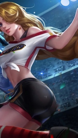 Lesley Cheergun Gunner Skin Mobile Legends
