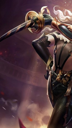 Lancelot Masked Knight Skin from Mobile Legends