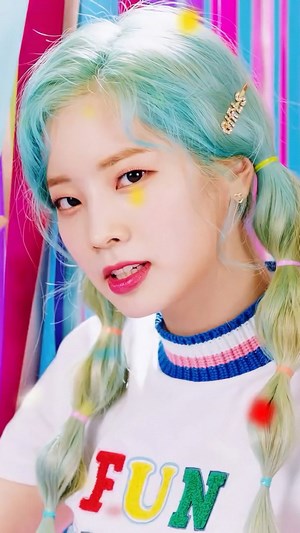 Dahyun from TWICE in Happy Happy music video