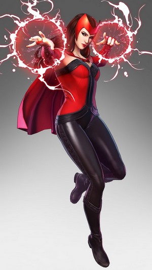 Scarlet Witch from Marvel Ultimate Alliance 3