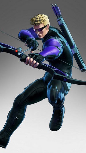Hawkeye from Marvel Ultimate Alliance 3