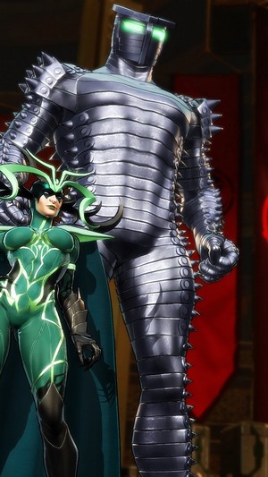 Hela and Fenris from Marvel Ultimate Alliance 3