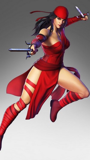 Elektra from Marvel Ultimate Alliance 3