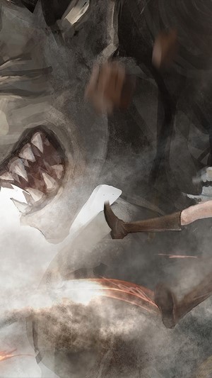 Ymir and Krista Lenz from Attack on Titan