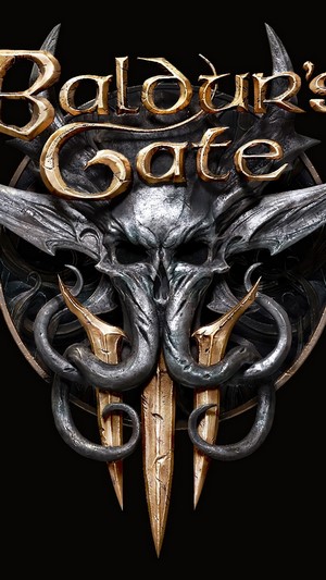 Baldurs Gate 3, Logo HD HD Phone Wallpaper | Rare Gallery