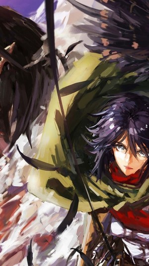 Mikasa Ackerman from Attack on Titan