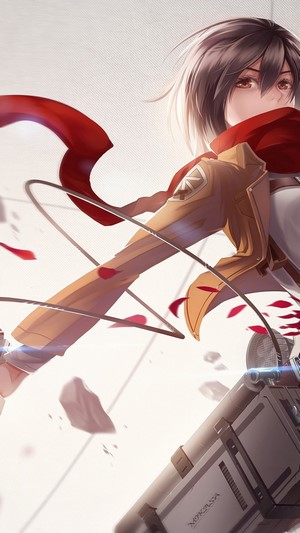 Mikasa Ackerman from Attack on Titan