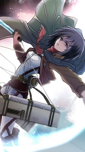 Mikasa Ackerman from Attack on Titan