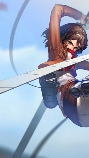 Mikasa Ackerman from Attack on Titan