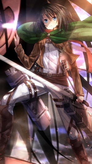 Mikasa Ackerman from Attack on Titan