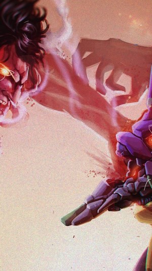 Attack Titan vs. Evangelion