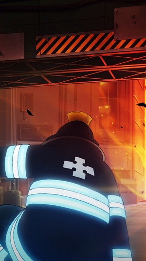 Fire Force Anime Character in Fire