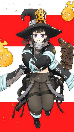 Maki Oze from Fire Force