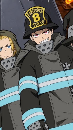 331756 Fire Force Characters Special Fire Force Company 8 Hd Rare Gallery Hd Wallpapers 3520