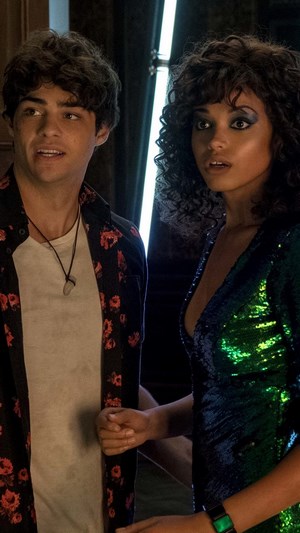 Ella Balinska and Noah Centineo from Charlie's Angels